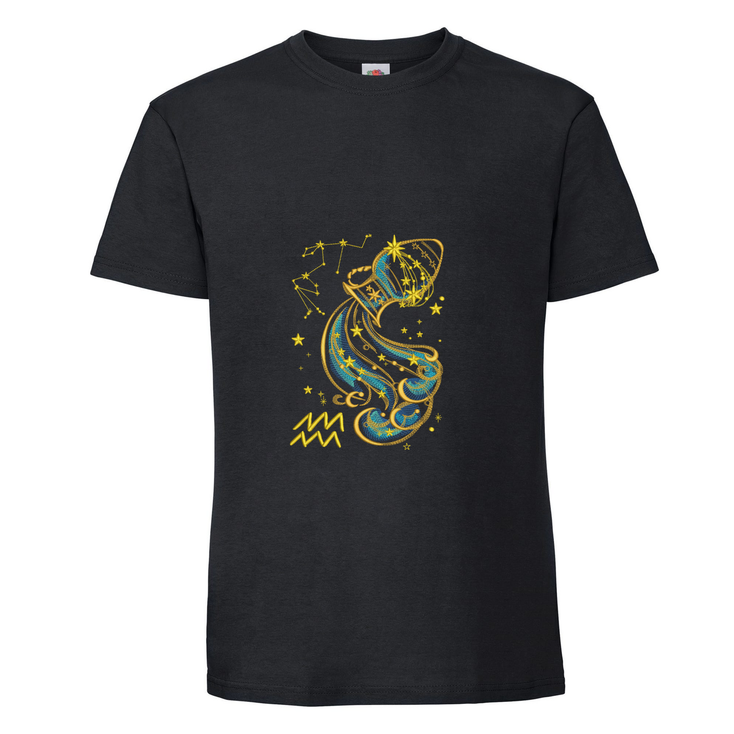 tee shirt brodé Zodiaque - Verseau  ♒︎