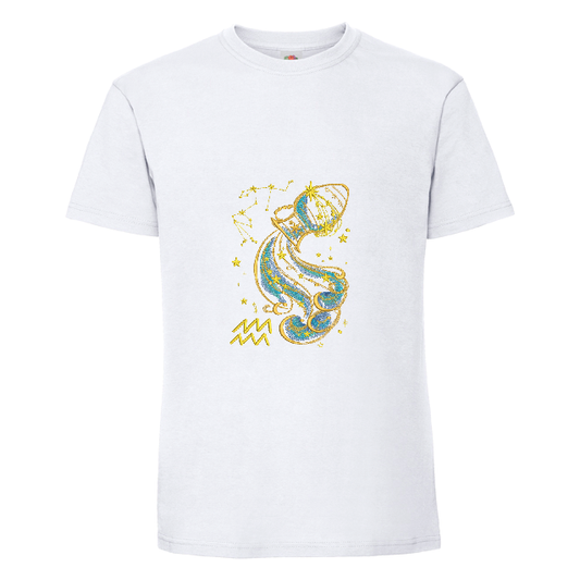 tee shirt brodé Zodiaque - Verseau  ♒︎