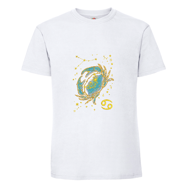 tee shirt brodé Zodiaque - Cancer ♋︎