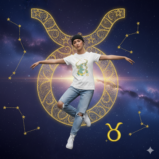 tee shirt brodé Zodiaque - Taureau ♉︎