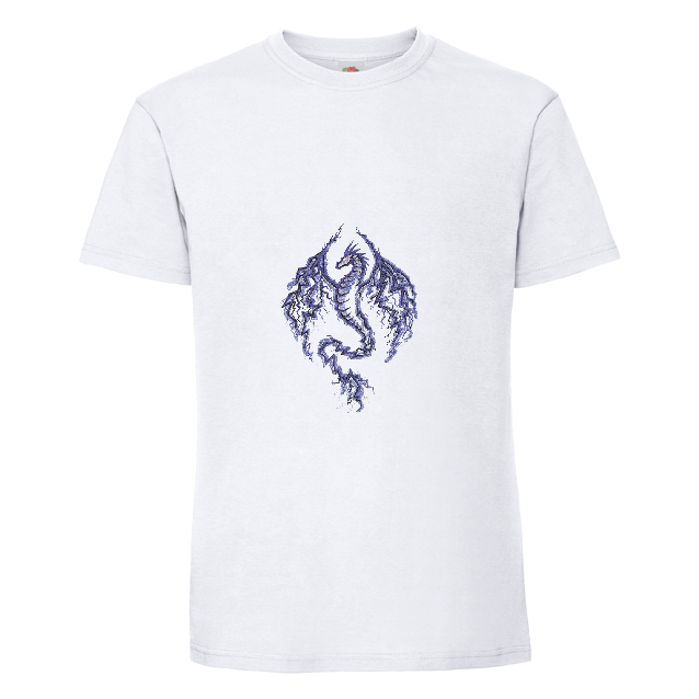 Tee shirt brodé Dragon des cieux