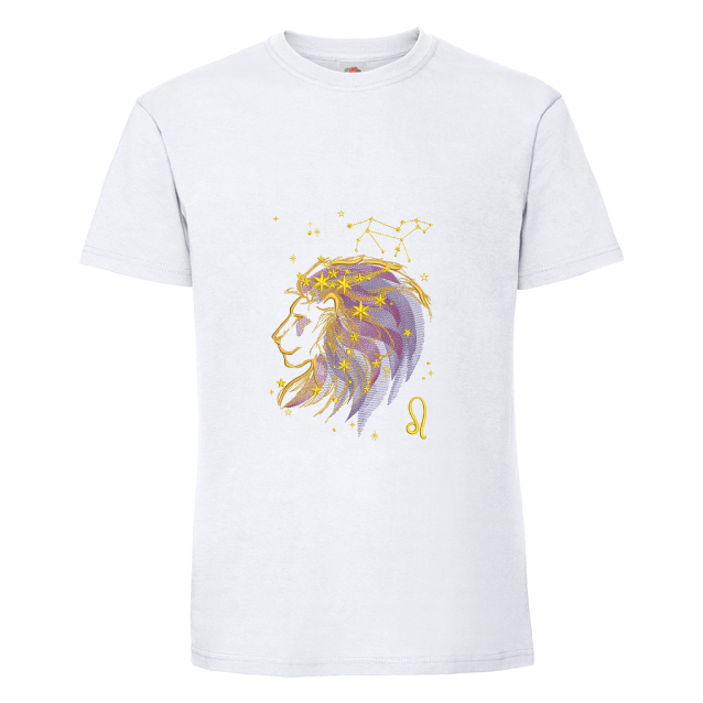 tee shirt brodé Zodiaque - Lion ♌︎