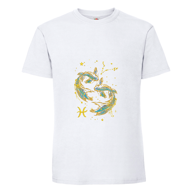 tee shirt brodé Zodiaque - Poisson ♓︎