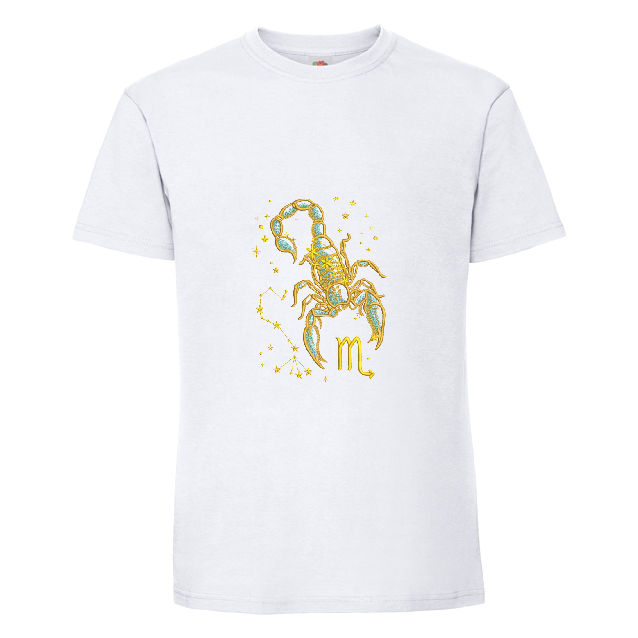 tee shirt brodé Zodiaque - Scorpion ♏︎